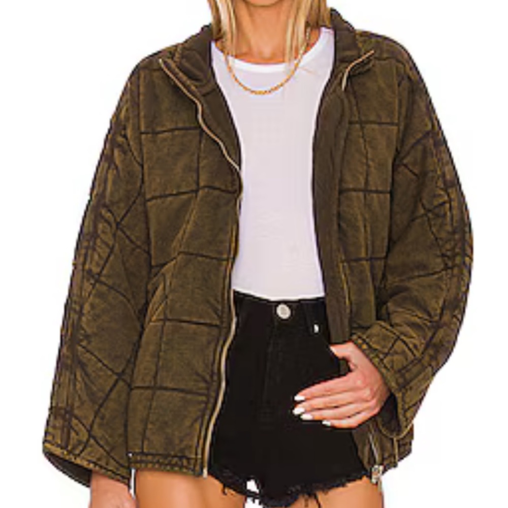 Free People Dolman Quilted Jacket 😍
